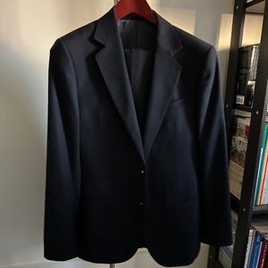 Reiss Player Navy Blue Suit Men Slim Fit 2 Piece Size 38